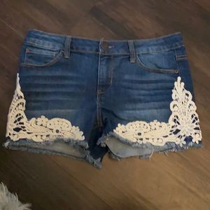 Blue Jean Shorts